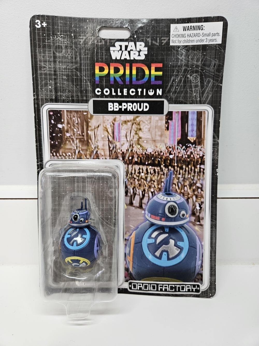 NEW Disney Parks Pride Collection Star Wars BB-PROUD Droid Factory Figure 2022